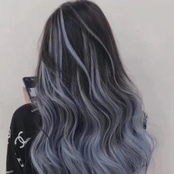 -INS羽毛接发·巴黎画染