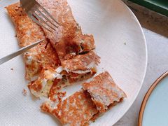 鸡蛋蘑菇熏肉荞麦可丽饼-RAC BAR(安福路店)