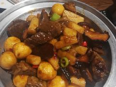 -东来菜馆•手抓海鲜家常菜•海鲜锅贴(鸽子窝店)