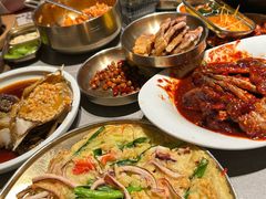 -草家酱蟹炭火烤肉店(珲春南路一店)
