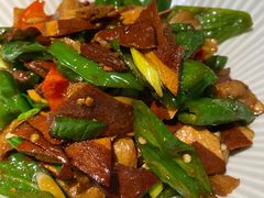 黑猪肉炒五香豆干-徽韵人家·传承正宗徽菜(牡丹园店)