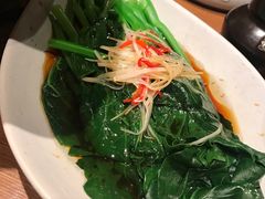 白灼芥兰-云海肴·汽锅鸡·云南菜(天山百盛优客店)