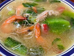 清汤海鲜伊面-三爷糟粕醋·鲜鱼汤·海南特色小吃(新华南路店)