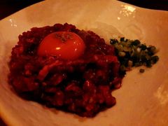 生拌黑毛牛肉-牛玄庵日式寿喜烧·料理店(新源里店)