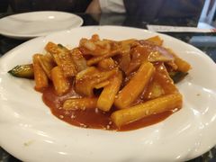 鱼饼炒年糕-桃园中华料理炸酱面(燕儿岛路店)