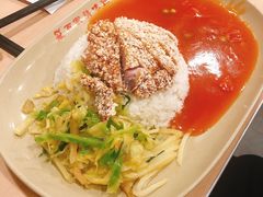茄汁猪排饭-百家鸡味馆(清泰店)