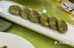 Water Dropwort Shrimp Pancake