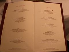 菜单-Caprice(香港四季酒店)