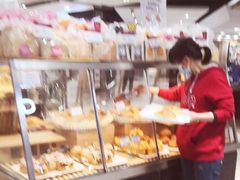 面包甜点陈列柜-山崎面包(第一八佰伴店)