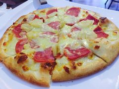 菠萝培根pizza-琶醍壹号•潮菜江景餐吧