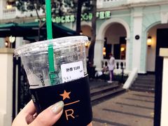 冰摇桃桃乌龙茶-星巴克臻选(广州沙面店)