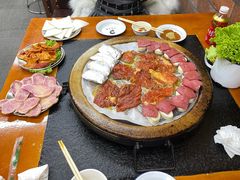 -老姐石板烧烤+铜炭火锅(总店)