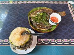 香茅草烤鱼-傣庄园-正宗傣味餐厅·孔雀宴·手抓饭(告庄星光夜市店)