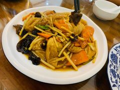 面筋素三鲜-灵福缘私房菜·农家菜(拈花湾·灵山大佛必推店)