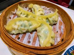 香蒸韭菜饺-喜势点·糖沙翁手工茶点·本地人茶居(永庆坊店)