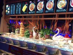 自助取餐区-挂雪铁锅炖大鹅