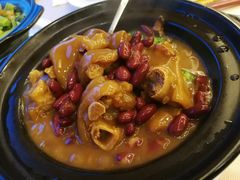 鲍汁红腰豆猪手煲-金鮀岛潮州酒家