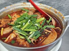 番茄+泡椒猪肝米线-铁锅哥米线