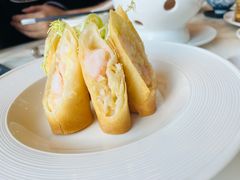 鲜虾大春卷-顺德美的万豪酒店-万豪中餐厅
