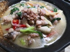 爆炒美蛙汤面-十面欢腾·海鲜面·台式Bistro(长乐路店)