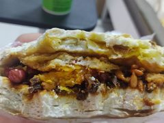蛋菜夹馍-老马家马蓉蛋菜夹馍·腊牛肉夹馍(回民街店)