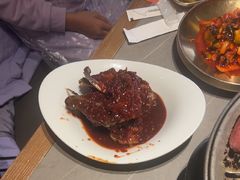 -草家酱蟹炭火烤肉店(珲春南路一店)