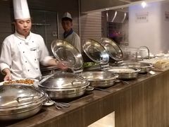 自助取餐区-万德诺富特酒店·自助餐厅(万德大厦店)