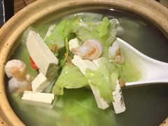 鲜虾白菜豆腐锅仔-并州大牌档之醉轻尘