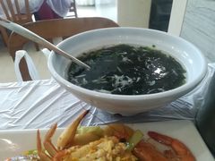 紫菜虾米汤-金海湾海鲜排档(朱家尖店)