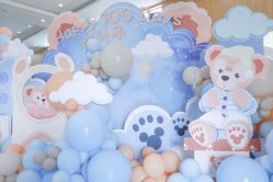 -11 Baby百日宴生日气球创意布置