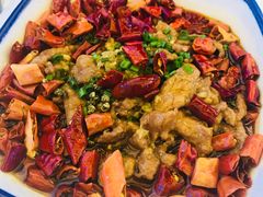 水煮肉片-酒肆浅葱•烧烤•龙虾•排档(卓悦intown店)