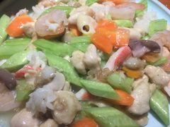 八珍豆腐-二姐家三个拿手菜·北塘海鲜·大馅锅贴王(成林道店)