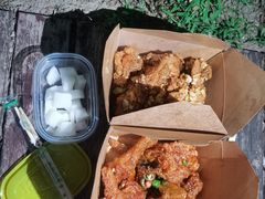 双拼炸鸡-富乐满韩国正宗炸鸡韩国料理(虹泉路店)