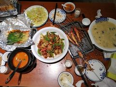 -天盛海鲜烧烤大排档·本地小海鲜·牟平腿穗子(幸福店)