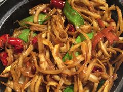 吊锅杏鲍菇-天厨妙香素食餐厅(清华店)