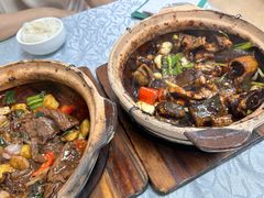 生啫金边花鳝-天宝食坊·啫啫煲大排档(西华路店)