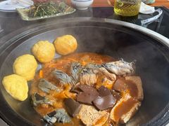 -北京龙庆四季香农家饭庄·灶台鱼·碳烤虹鳟鱼(龙庆峡店)