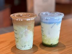 抹茶冻山系茶拿铁-星巴克(延吉百利城店)