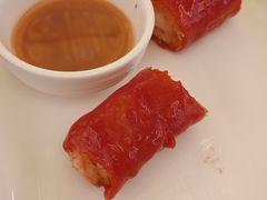 红米脆皮鲜虾肠-湖北三五醇酒店·35年新楚菜