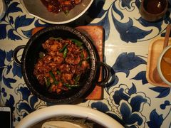 酱爆石锅蛙-绿茶餐厅(王府井永宁门店)