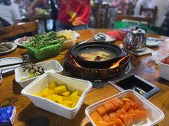 -麒麟羊庄酒店内庭院(新风街豪威麒麟店)