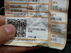 电影票票根-悦江新远影城IMAX