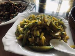 清炒南瓜-领鲜土菜馆