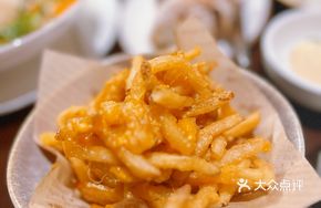 Cheese Salted Egg Potato Fries