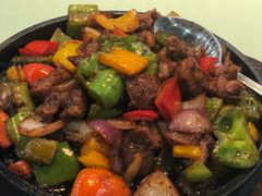 黑椒牛肉-鹊华居·地道鲁菜·海鲜·融合味(大明湖店)