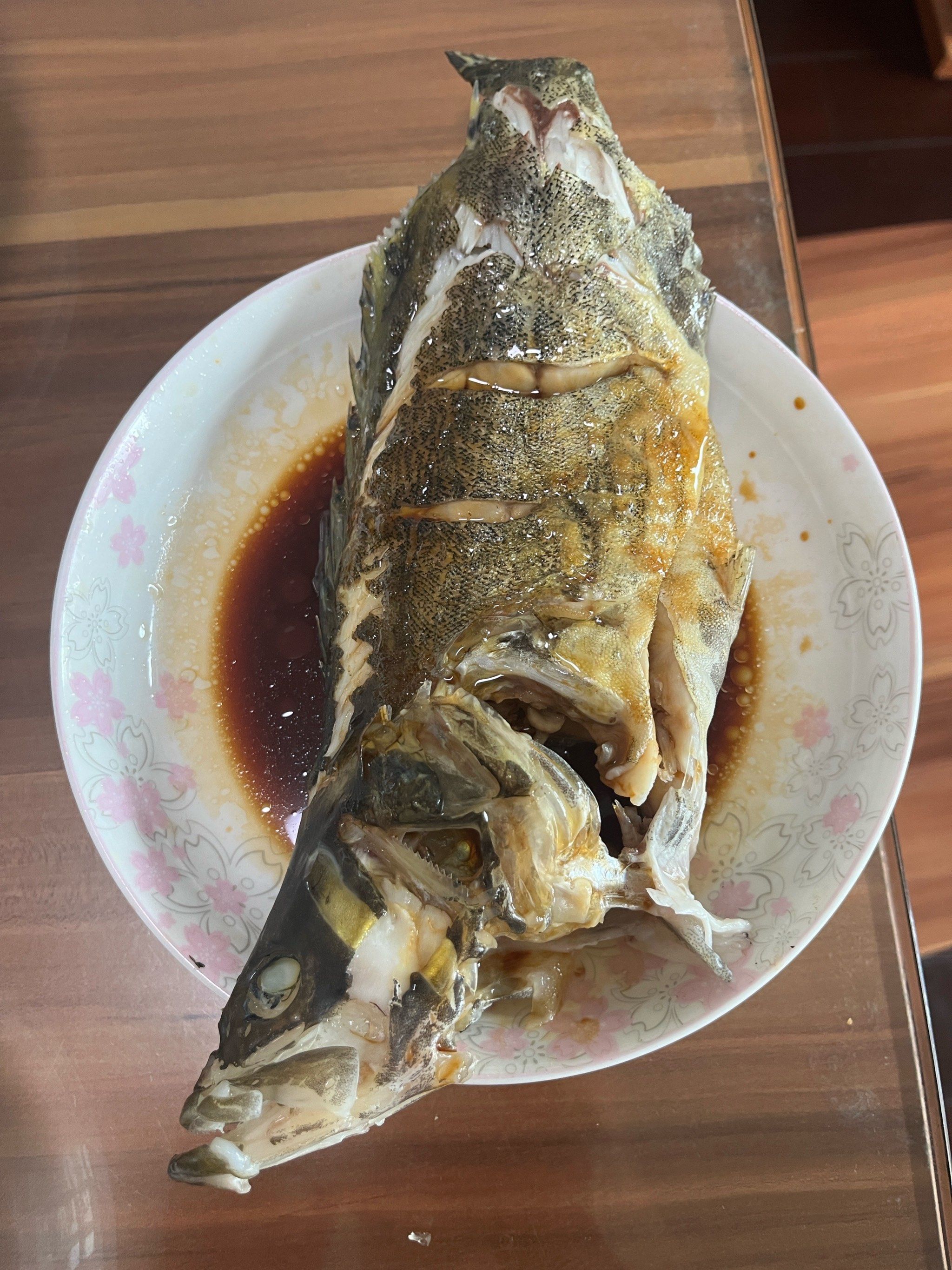 清蒸桂鱼的鲜美味