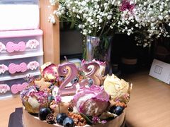 belcolade巧克力淡奶油-小苍兰风铃草蛋糕甜品(沈阳店)