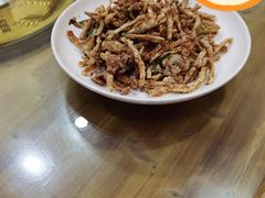 干炸茶树菇-老四川平头酸菜鱼(衙前店)