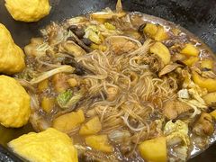 -粘豆包柴火铁锅炖