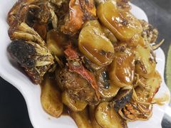 毛蟹炒年糕-协和菜馆(凤凰街店)